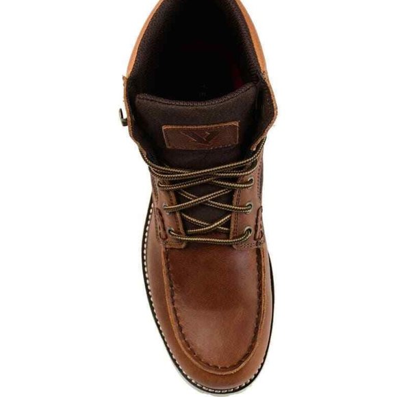 TERRITORY BOOTS Men\'s13 BROWN Mack Moc Toe Boot main image 4